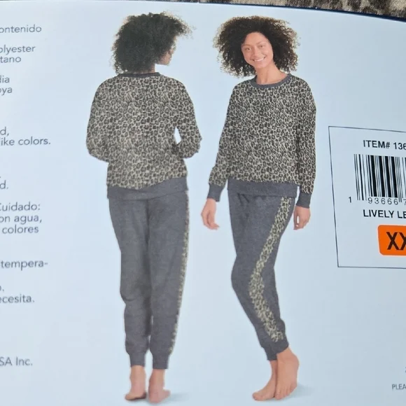 Splendid Gray and Brown 2 Piece Pa - Picture 2 of 3